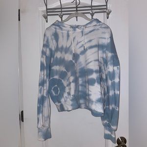 Z Supply Blue Tie Dye Sweatshirt